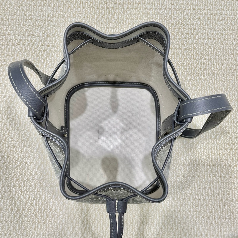 GOYARD - 灰色PETIT FLOT PM水桶包-3