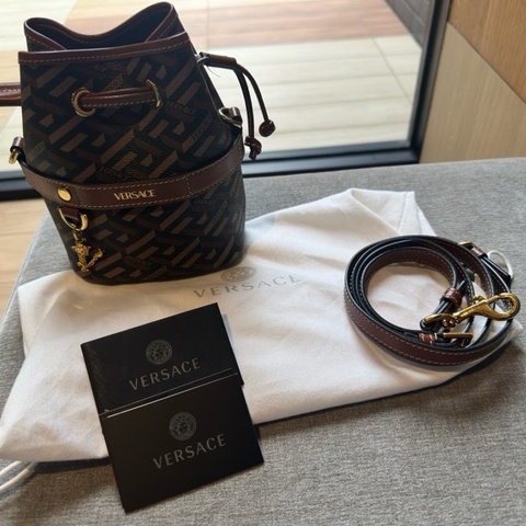 Versace 水桶包小號