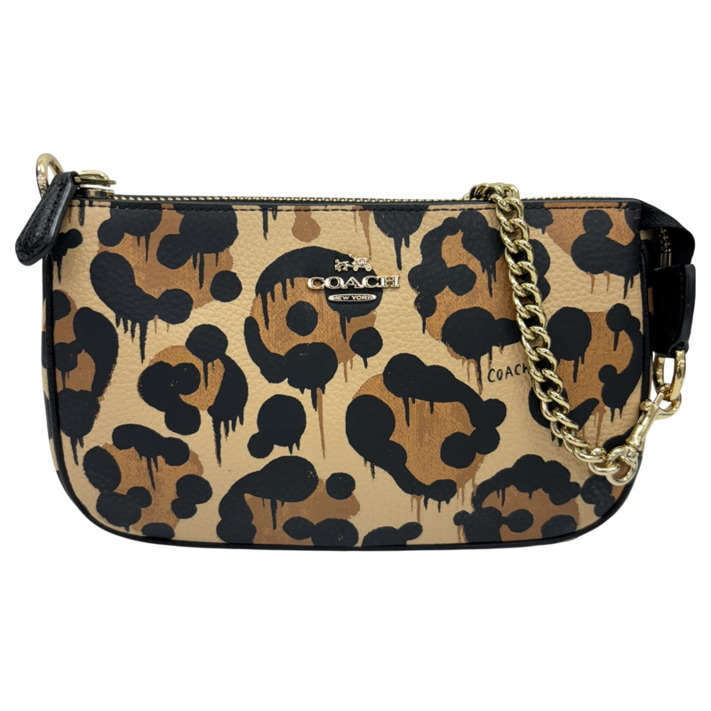 Leopard 粉色 皮革 NOLITA 19 手提包 【COACH 蔻馳】 64215-0