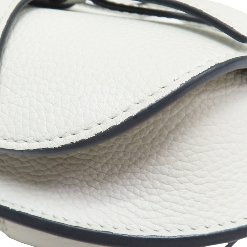 白灰色 牛皮 gate mini 肩背包【LOEWE 羅威】-9