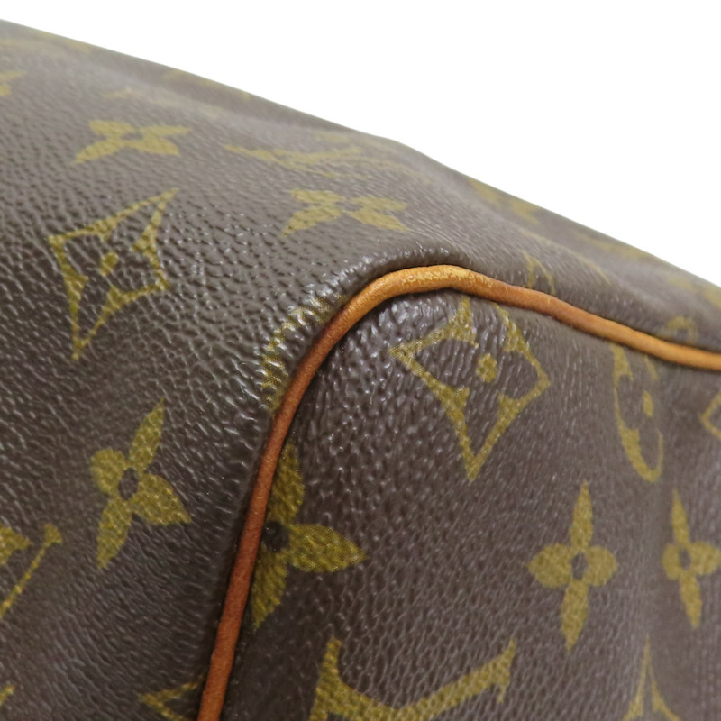 棕色 原花 PVC塗層帆布 Speedy 30 手提包【LOUIS VUITTON LV 路易威登】 M41526-11