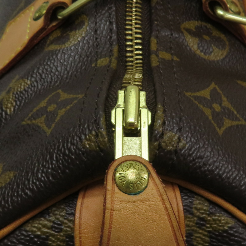 棕色 原花 PVC塗層帆布 Speedy 30 手提包【LOUIS VUITTON LV 路易威登】 M41526-15