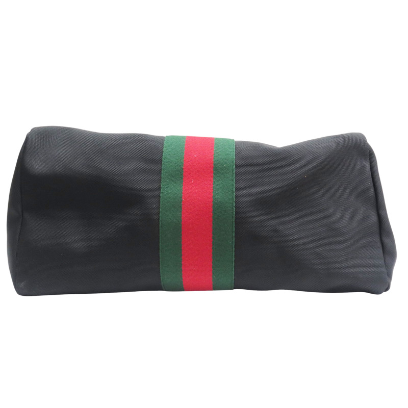 黑色 帆布 托特包【GUCCI 古馳】 337069-3