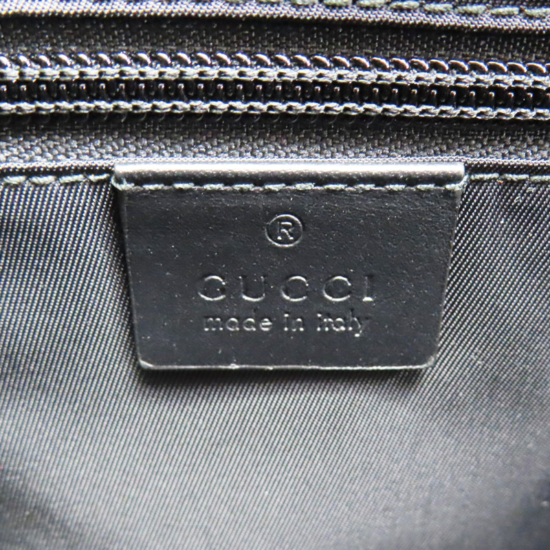 黑色 帆布 托特包【GUCCI 古馳】 337069-6
