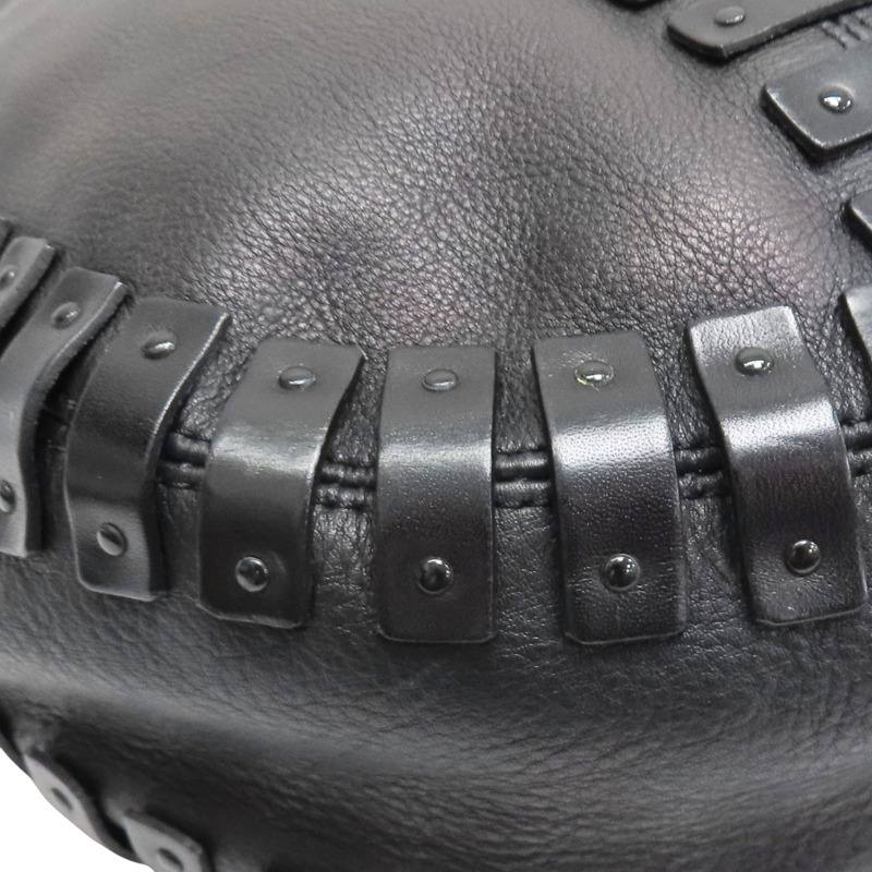 黑色 牛皮 肩背包【BURBERRY 巴寶莉】-8