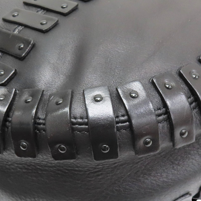 黑色 牛皮 肩背包【BURBERRY 巴寶莉】-11