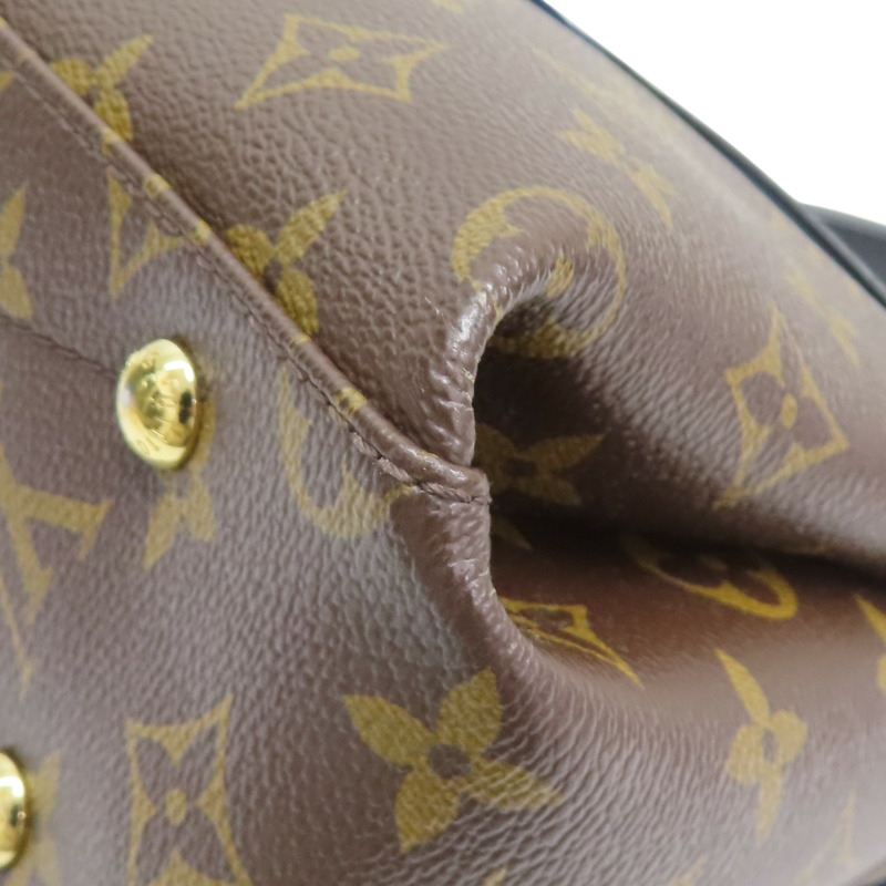 棕色 原花 帆布 藍紅 Georges BB 兩用包【LOUIS VUITTON LV 路易威登】 M43867-12