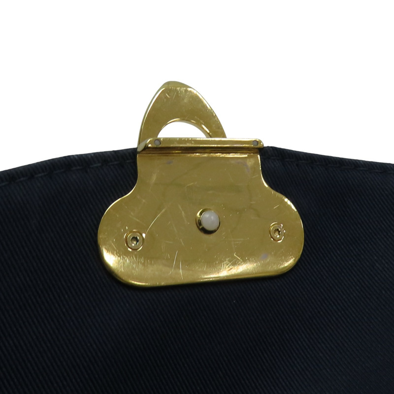 棕色 原花 帆布 藍紅 Georges BB 兩用包【LOUIS VUITTON LV 路易威登】 M43867-14