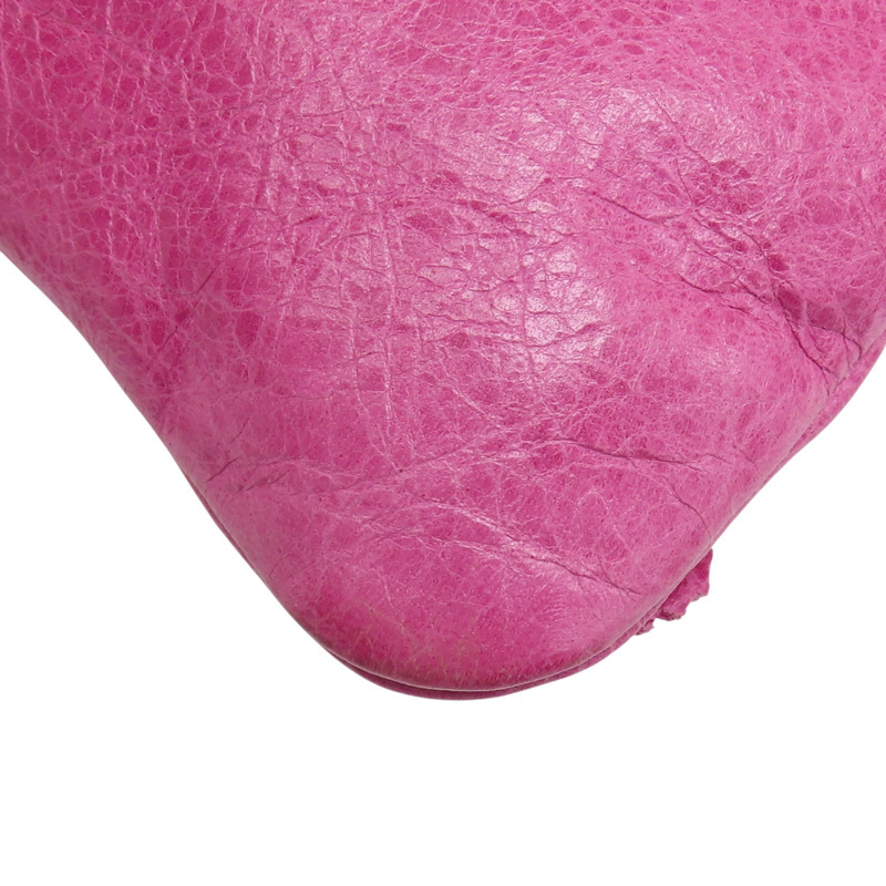 粉色 山羊皮 手拿包【BALENCIAGA 巴黎世家】 204534-12