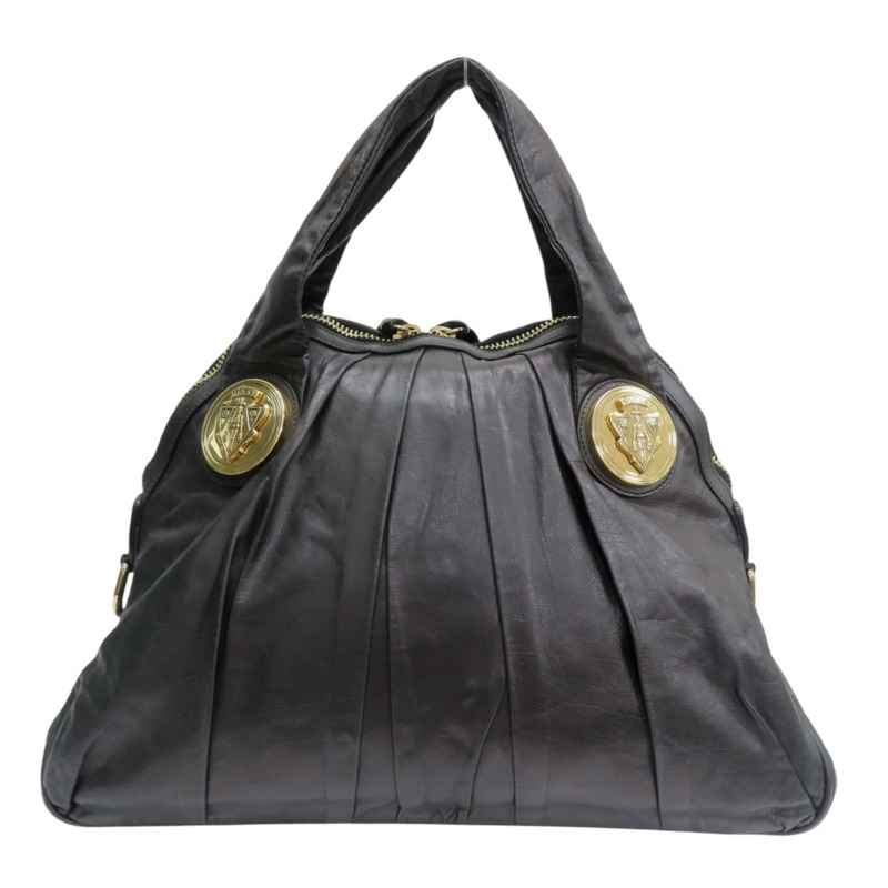 黑色 牛皮 Hysteria Hobo 肩背包【GUCCI 古馳】 197019-1