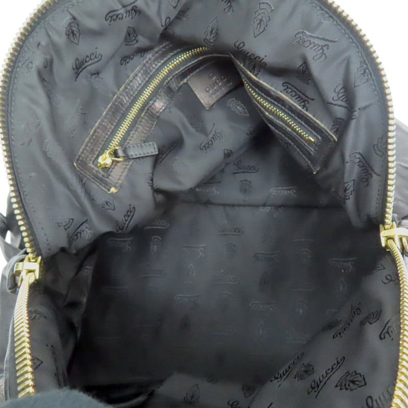 黑色 牛皮 Hysteria Hobo 肩背包【GUCCI 古馳】 197019-4