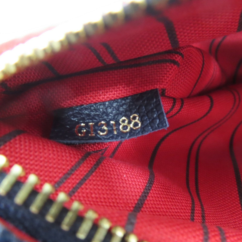 藍色 原花 皮革壓紋 Pochette Metis MM 兩用包【LOUIS VUITTON LV 路易威登】 M44071-9