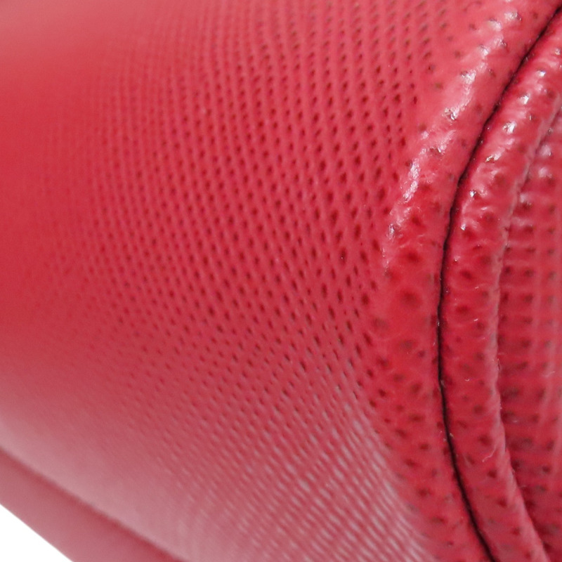 紅色 牛皮 水桶包 兩用包【PRADA 普拉達】 1BA212-10