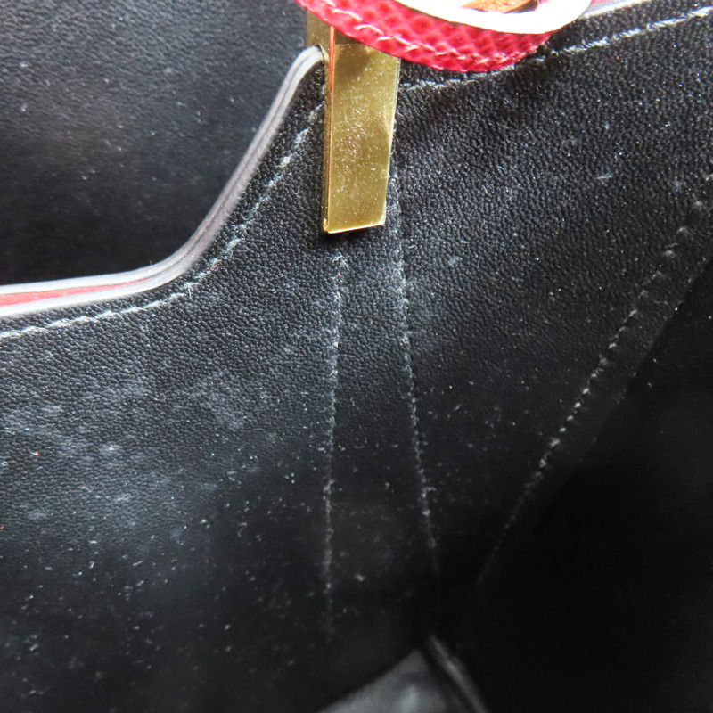 紅色 牛皮 水桶包 兩用包【PRADA 普拉達】 1BA212-12