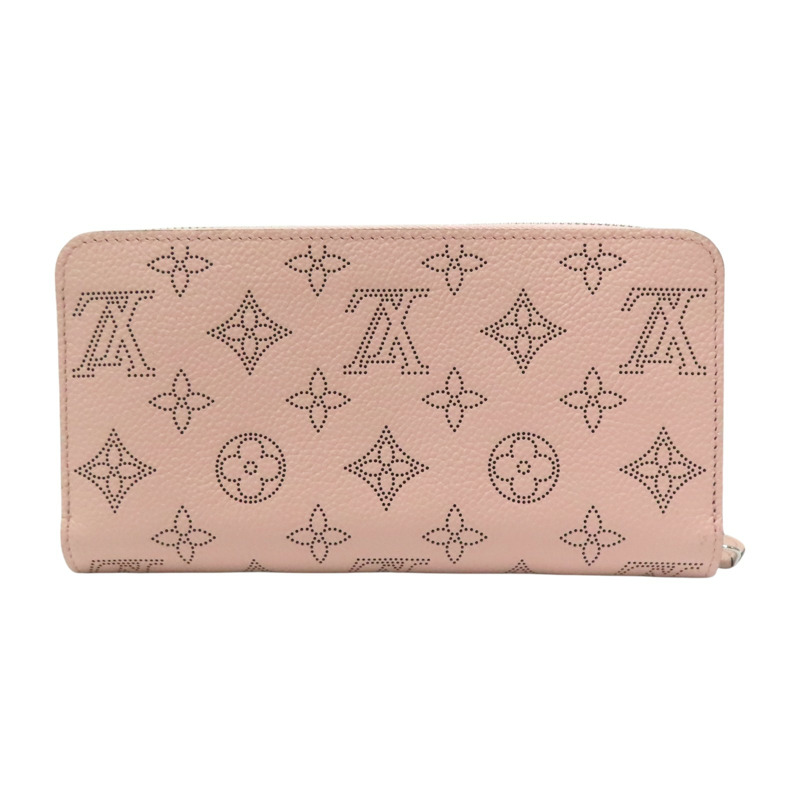 粉紅色 牛皮 拉鏈長夾 M61868【LOUIS VUITTON LV 路易威登】 M61868-1