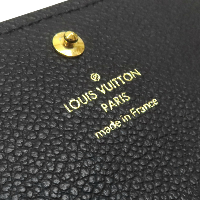 棕/黑色 原花帆布 金扣 兩折長夾 M61835【LOUIS VUITTON LV 路易威登】 M61835-11