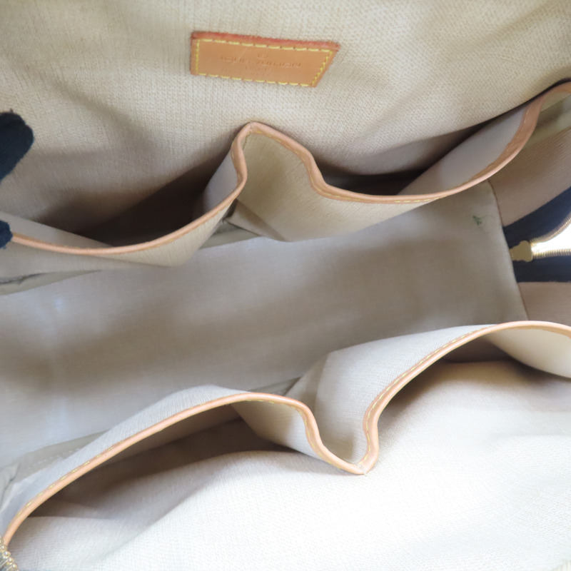 棕色 原花帆布 Trouville 小珍包 手提包【LOUIS VUITTON LV 路易威登】 M42228-4