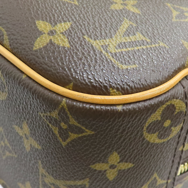棕色 原花帆布 Trouville 小珍包 手提包【LOUIS VUITTON LV 路易威登】 M42228-8