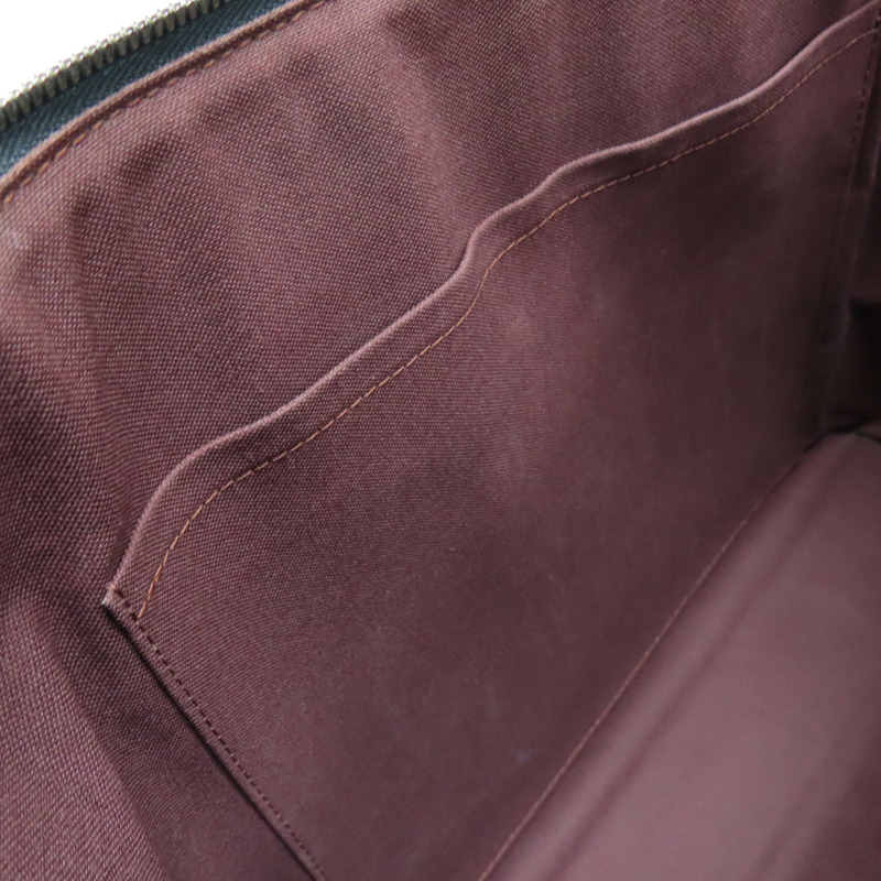 棕色 原花帆布 Porte-Documents Jour 兩用包【LOUIS VUITTON LV 路易威登】 M40868-4