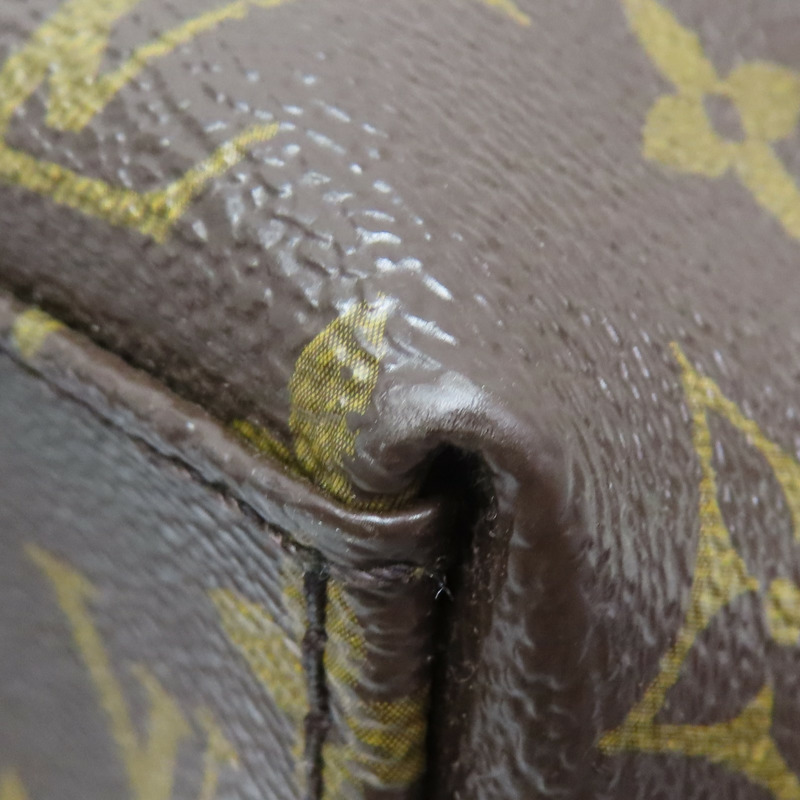 棕色 原花帆布 Porte-Documents Jour 兩用包【LOUIS VUITTON LV 路易威登】 M40868-16