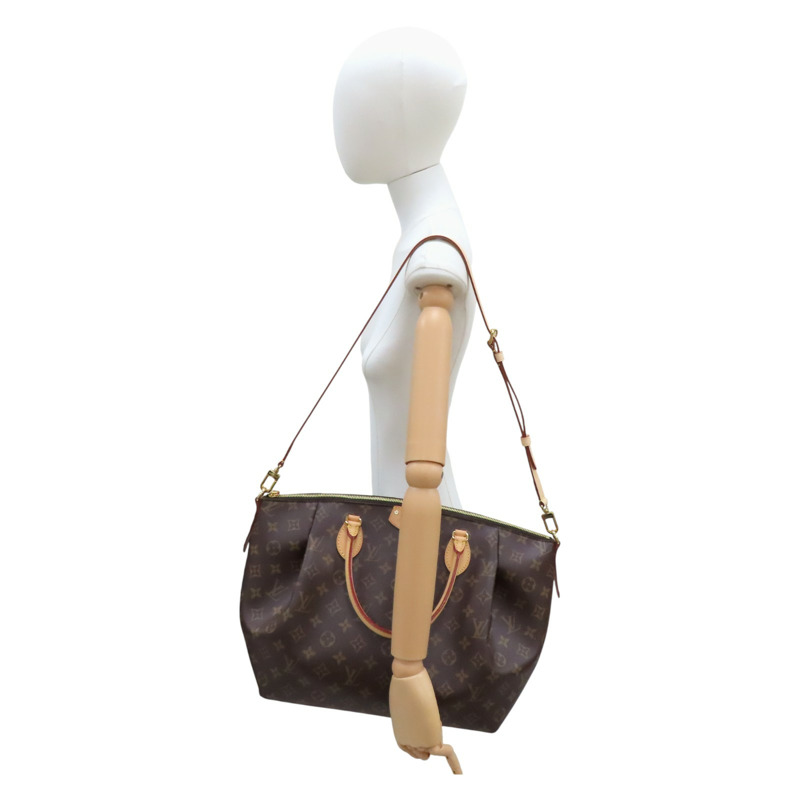 棕色 原花帆布 Turenne MM 兩用包 M48814【LOUIS VUITTON LV 路易威登】 M48814-13