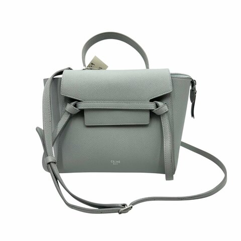 【美收精品】CELINE 灰色鯰魚包 C-9【隔月月中將轉賣至日本 上架期限30天】