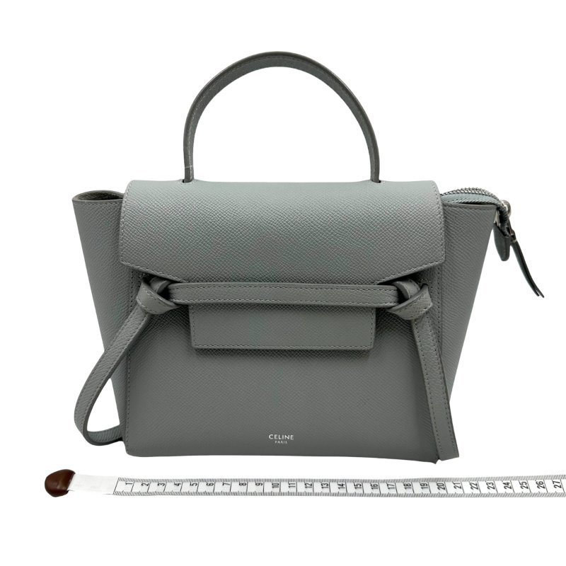 【美收精品】CELINE 灰色鯰魚包 C-9【隔月月中將轉賣至日本 上架期限30天】-14