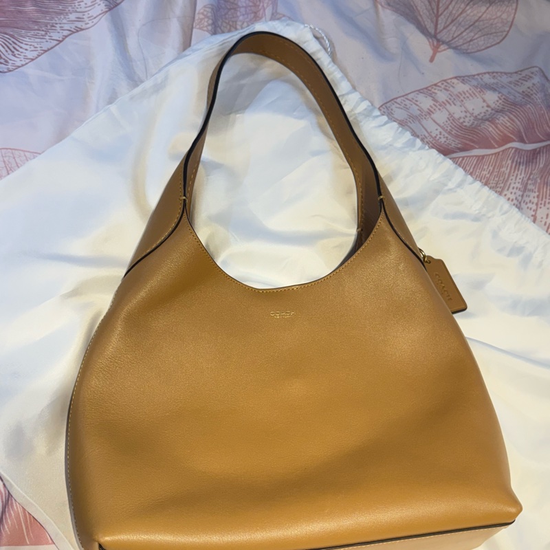 近9.9成新 COACH Brooklyn 小 淺咖啡色-5