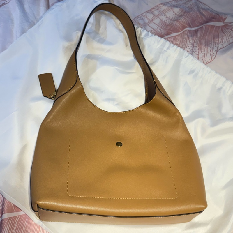 近9.9成新 COACH Brooklyn 小 淺咖啡色-6