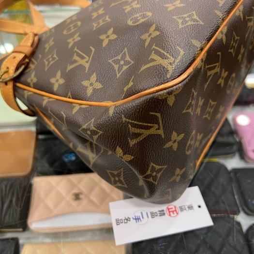 東區正精品㊣LV M51154 字紋老花兩側釦環拉橫式名媛包肩背包手提包 RZ6050-5