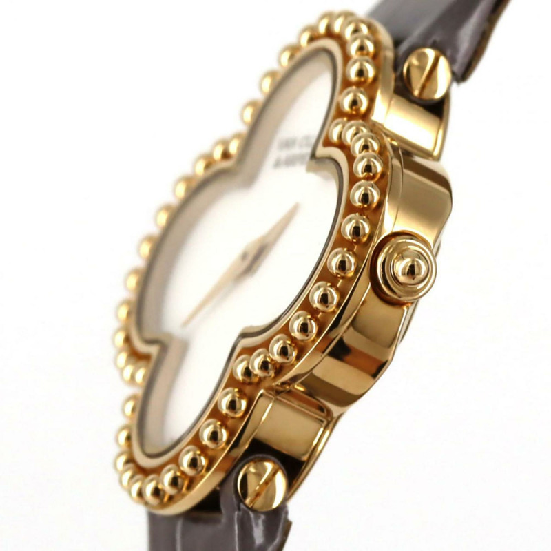 梵克雅寶 Alhambra YG 136574 VCARD22000 石英錶-2