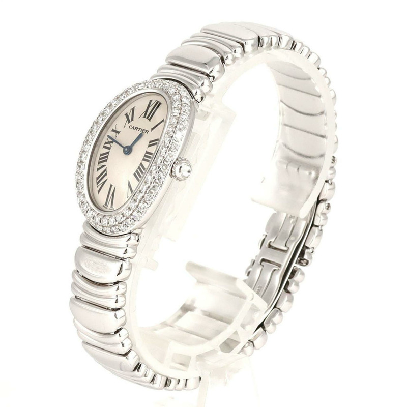 卡地亞 Baignoire WG 2D WB5097L2 石英錶-1