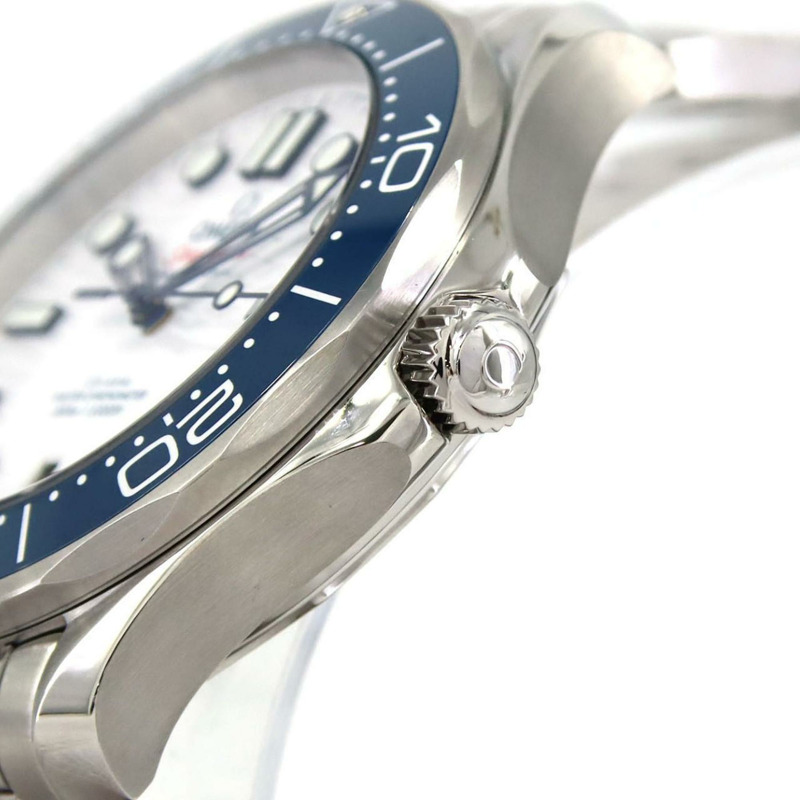 歐米茄海馬系列300公尺潛水錶,東京2020奧運紀念款,型號522.30.42.20.04.001,不鏽鋼材質,自動機械錶-4