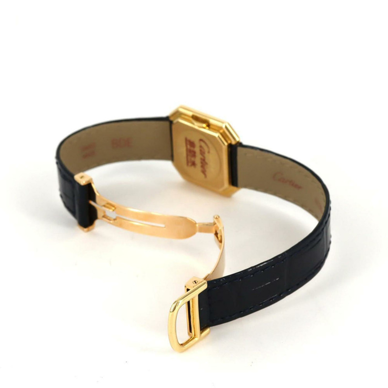 卡地亞 Santur YG 82720752 手動上鍊腕錶-7