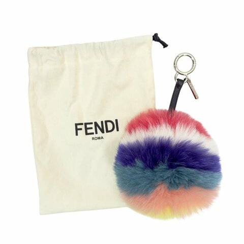 FENDI 毛毛球 掛飾