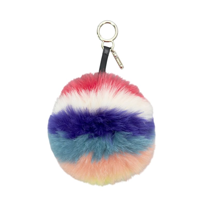 FENDI 毛毛球 掛飾-1