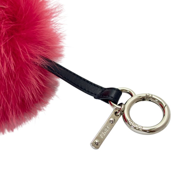 FENDI 毛毛球 掛飾-8