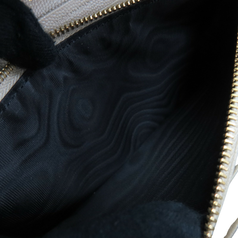 卡其色 山形紋牛皮 金扣 扣式長夾 372264【SAINT LAURENT YSL 聖羅蘭 】 372264-9