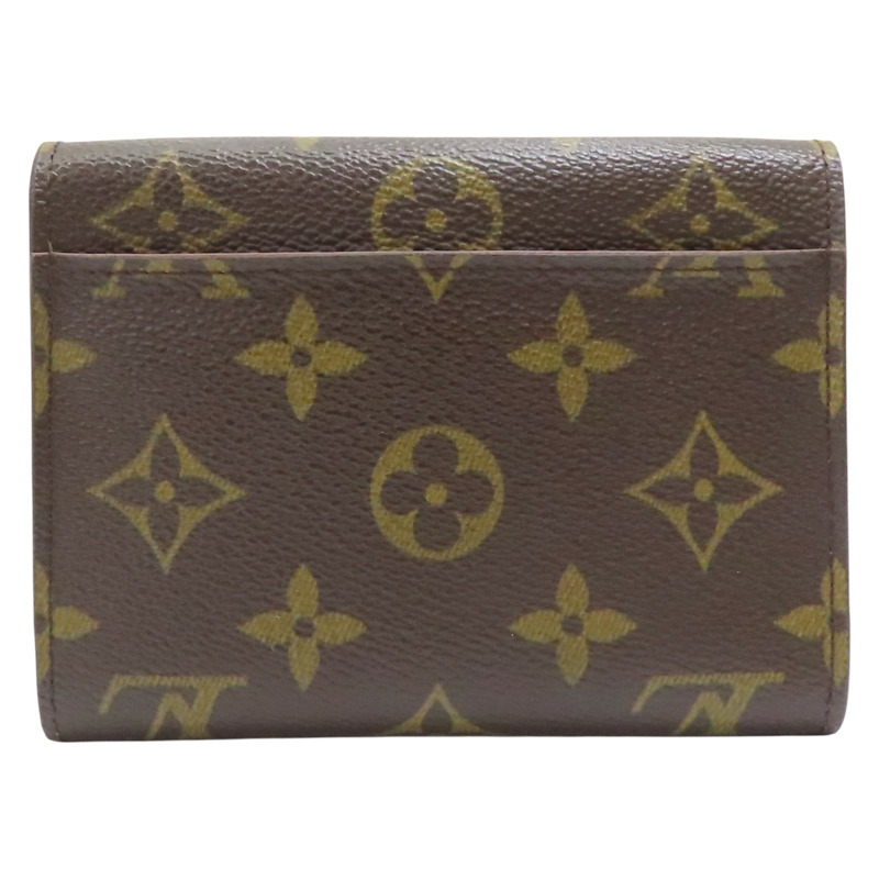 棕色 原花帆布 Coala 三折短夾 M60003【LOUIS VUITTON LV 路易威登】 M60003-1