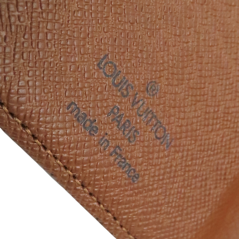 棕色 原花帆布 Coala 三折短夾 M60003【LOUIS VUITTON LV 路易威登】 M60003-7