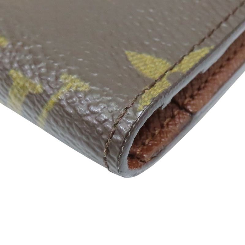 棕色 原花帆布 Coala 三折短夾 M60003【LOUIS VUITTON LV 路易威登】 M60003-13