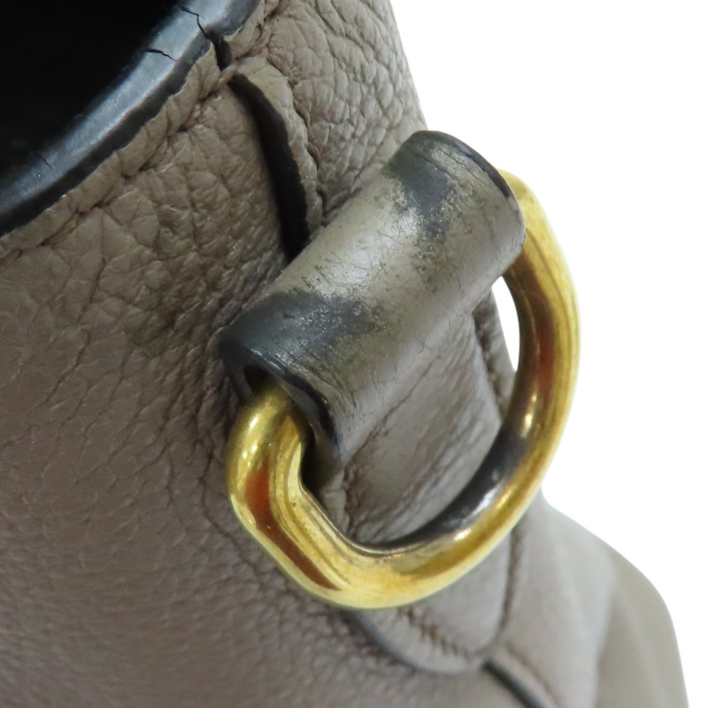 灰色 牛皮 VIT DAINO 兩用包【PRADA 普拉達】 1BA157-19