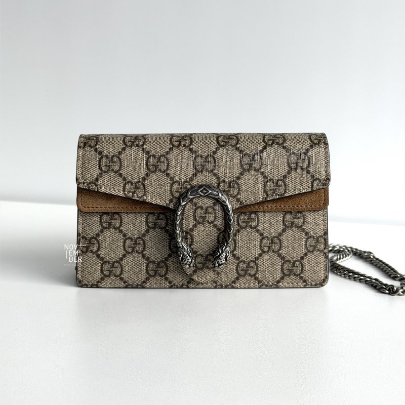 99新🆕 Gucci 古馳 Dionysus Mini 酒神包 老花-0