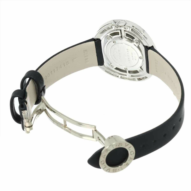 寶格麗 Astrale Cerchi AEW36G 女士腕錶,鑲鑽錶圈,白色,18K 白金石英機芯-4