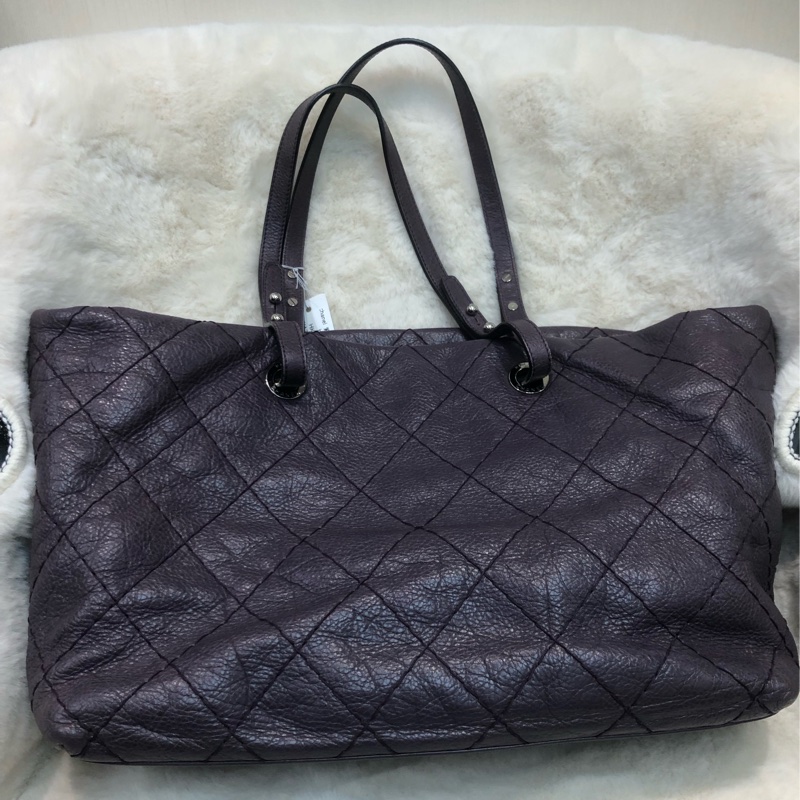 Chanel 紫色大Tote XA710-1
