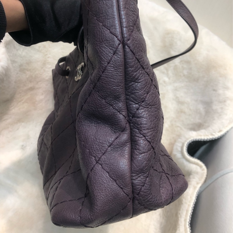 Chanel 紫色大Tote XA710-2