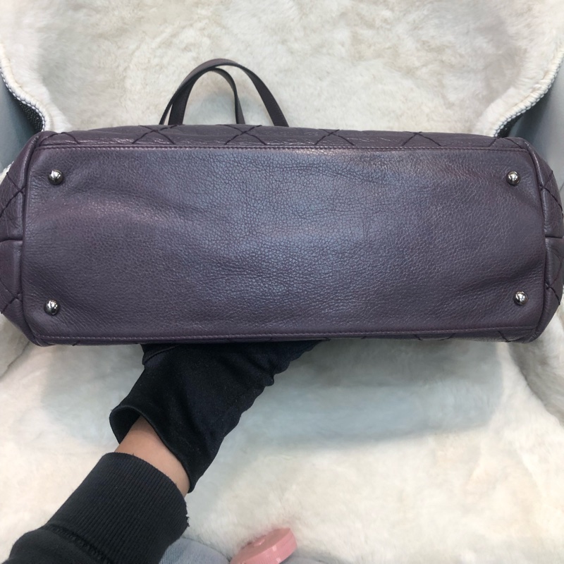 Chanel 紫色大Tote XA710-4