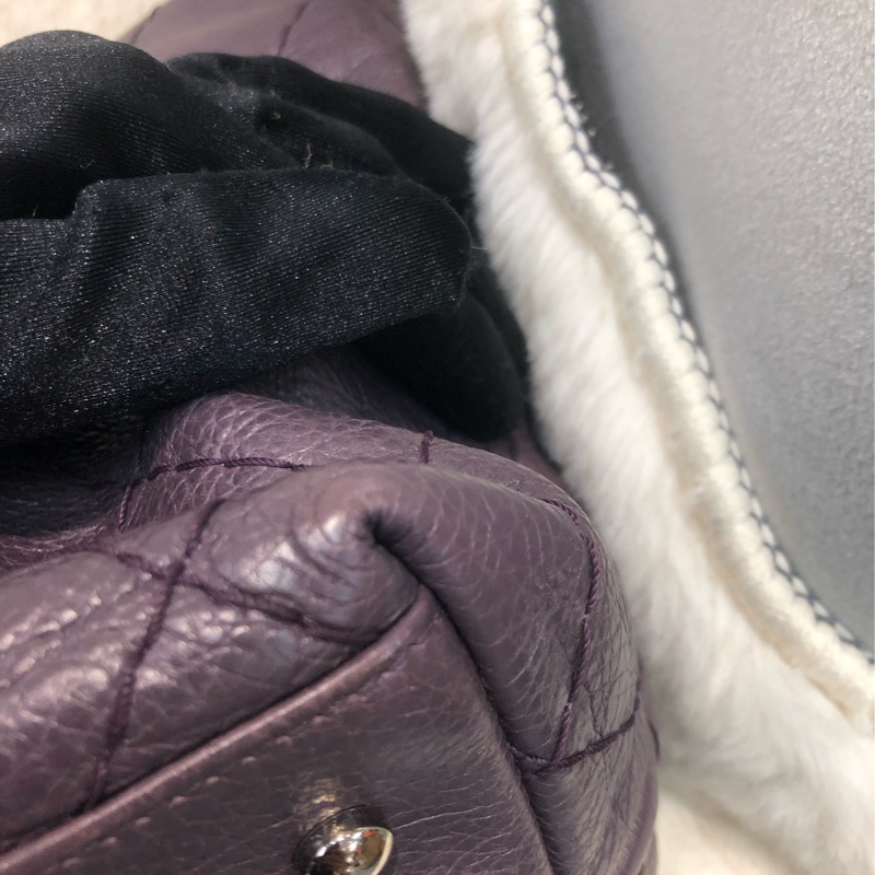 Chanel 紫色大Tote XA710-12