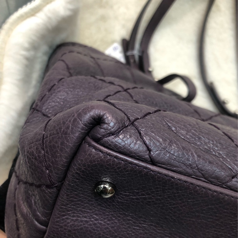 Chanel 紫色大Tote XA710-13