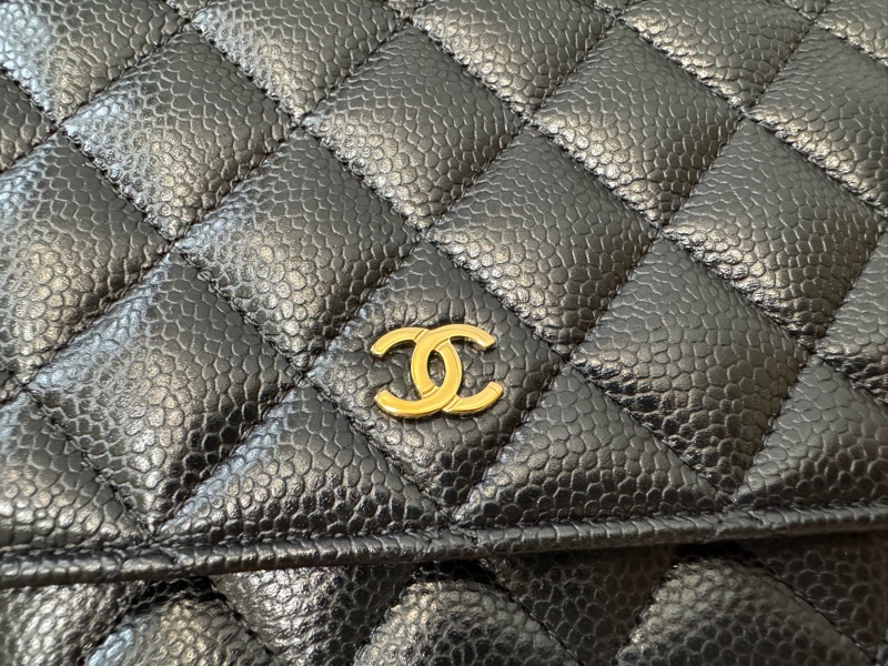 Chanel woc 荔枝牛皮金扣-2